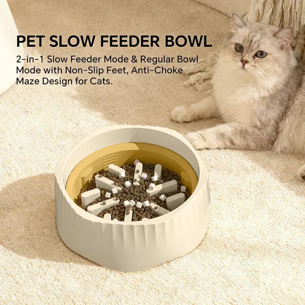 Slow Feeder Bowls: Do They Help Dogs and Cats That Eat Too Fast?