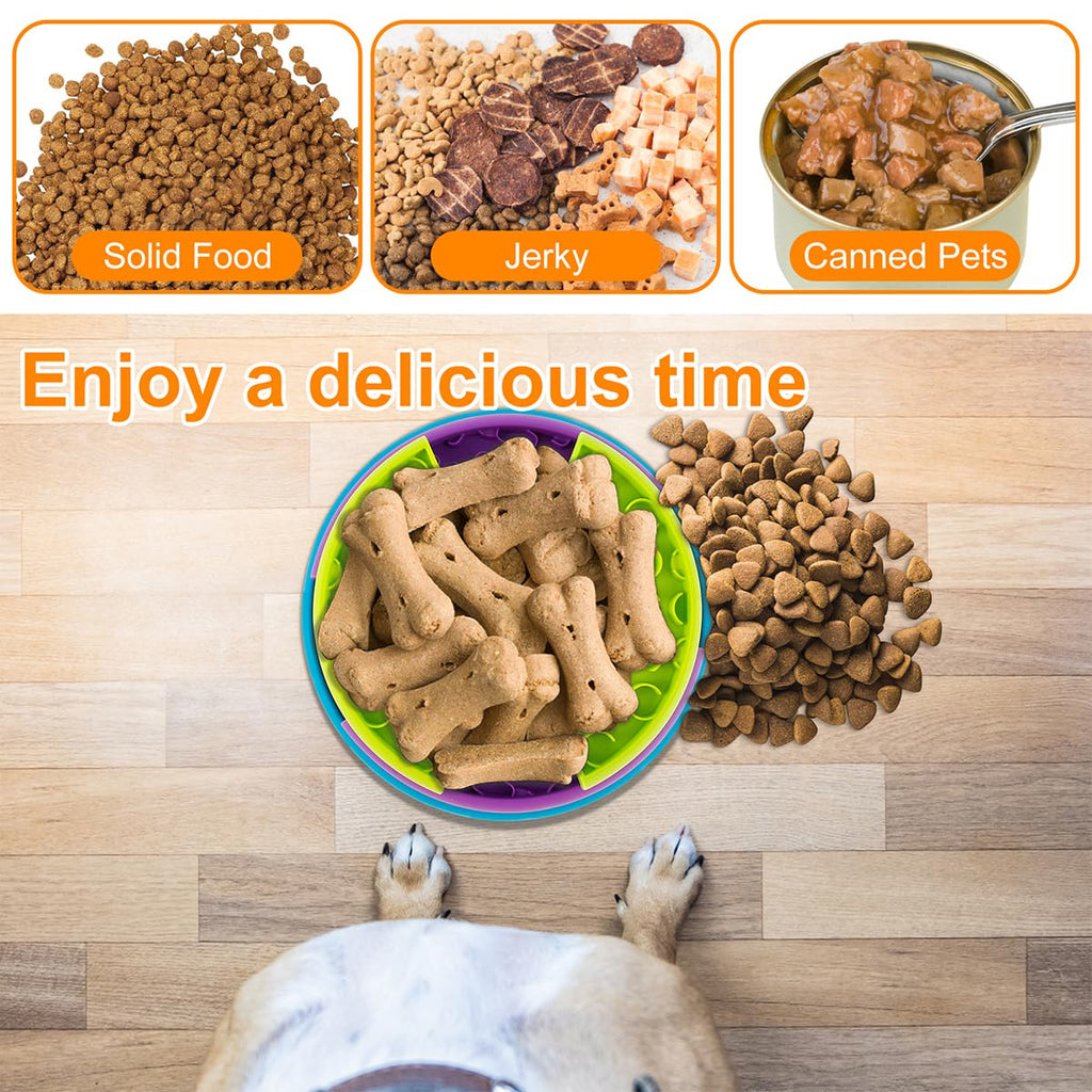 3-in-1 Rotating Puzzle Feeder & Lick Mat for Dogs - view 8
