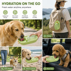 Portable Pet Water Bottle with Lanyard