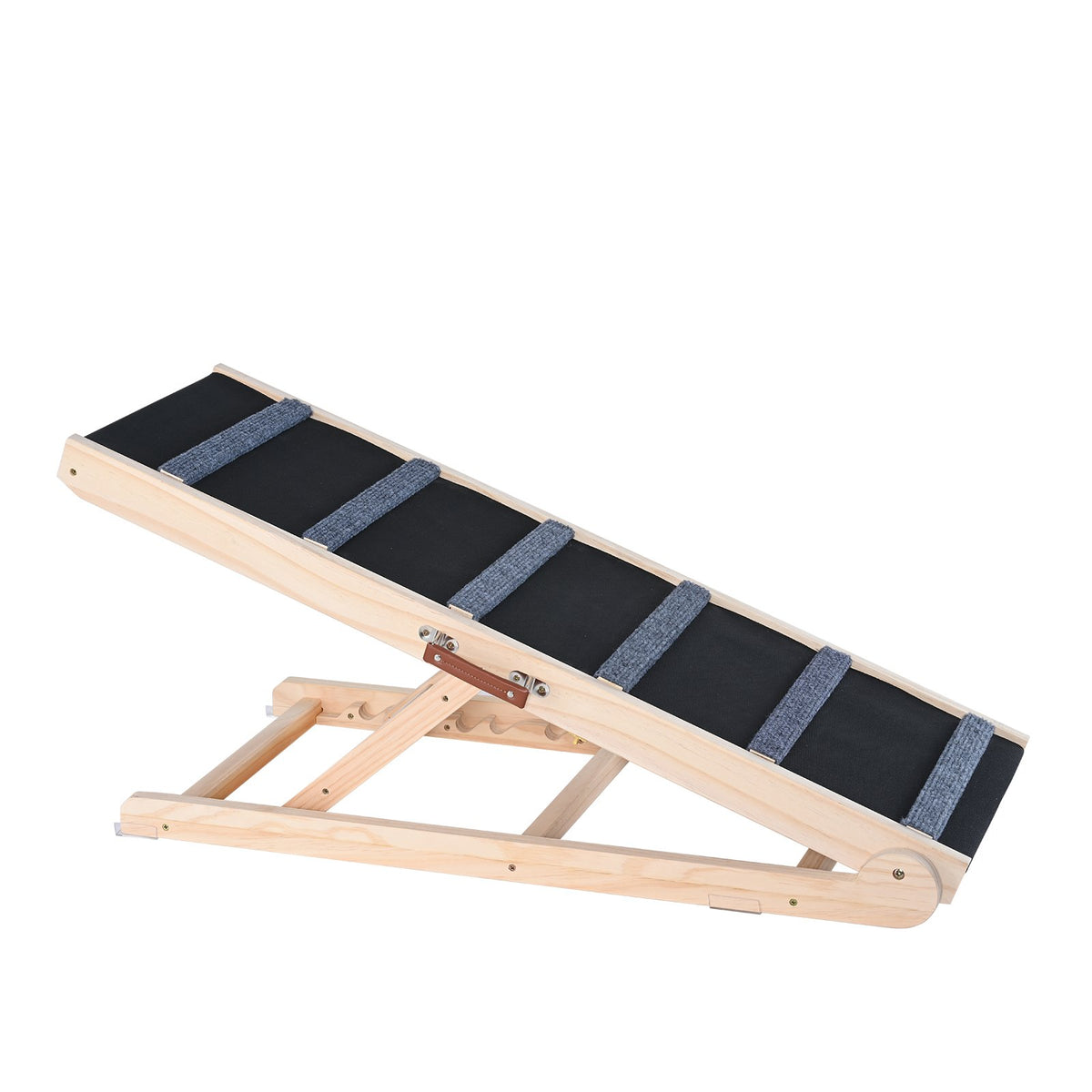 Adjustable Wooden Dog Ramp for Bed & Couch