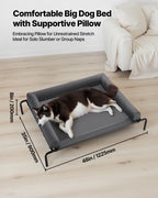 Elevated Cooling Dog Bed with Bolster Pillow, XL - view 5