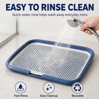 Indoor Dog Potty Tray with Raised Grid, 25.6 × 19.7 in - view 4