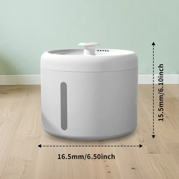 Quiet automatic pet water fountain for cats and dogs, image 2