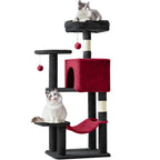 44-Inch Cat Tree Tower with Condo, Hammock & Sisal Posts - view 8