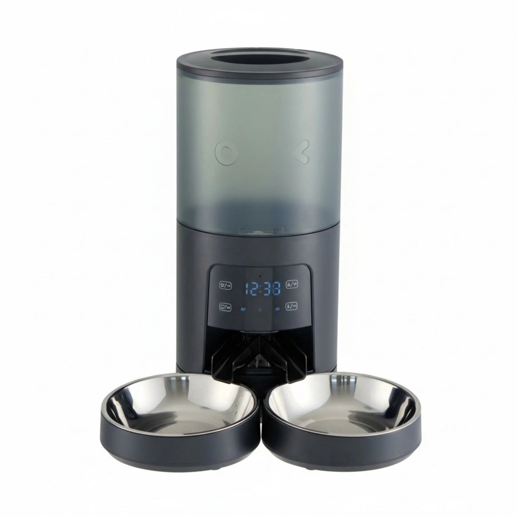 Smart Automatic Pet Feeder, 6 L with Stainless Steel Bowls - view 5