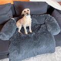 Calming plush couch and floor dog bed, image 2