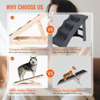 Adjustable Wooden Dog Ramp for Bed & Couch - view 4