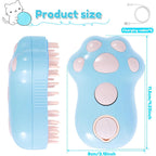 Paw-Shaped Steam Grooming Brush for Cats & Dogs - view 2
