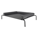 Elevated Cooling Dog Bed with Bolster Pillow, XL