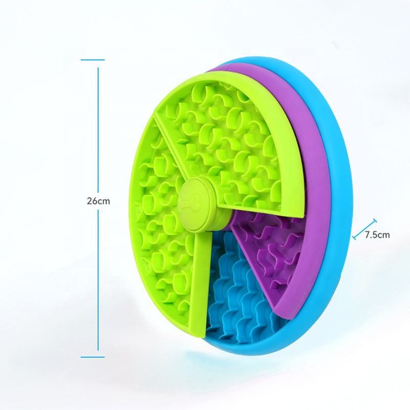 3-in-1 Rotating Puzzle Feeder & Lick Mat for Dogs - view 2