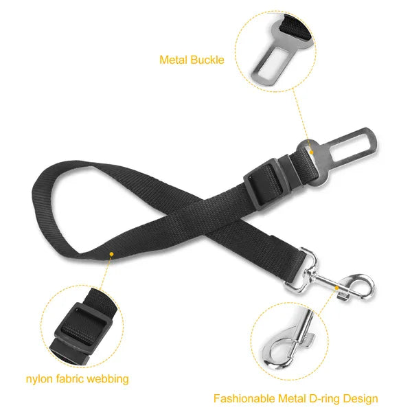 Dog car seat belt leash 2-pack, image 3