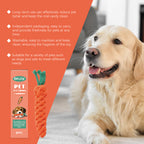 Carrot Rope Chew Toy for Puppies - view 2
