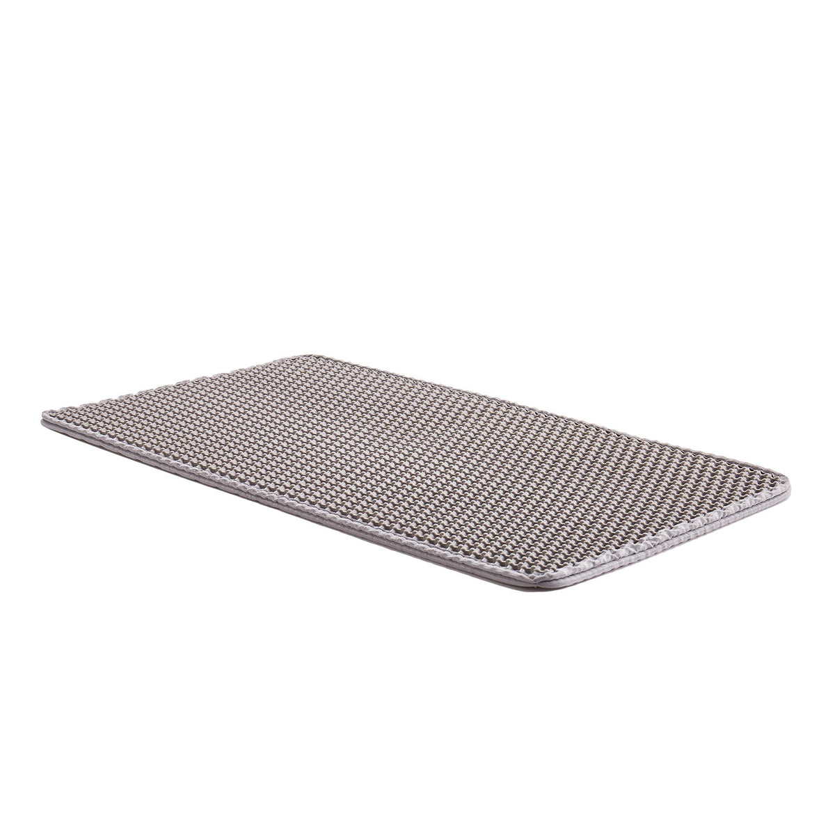 Double-Layer Honeycomb Cat Litter Mat, 24 × 15 in