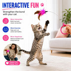 Wearable Feather Collar Cat Toy, 2-Piece Set - view 8