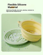 3-in-1 Collapsible Travel Slow Feeder Bowl - view 5