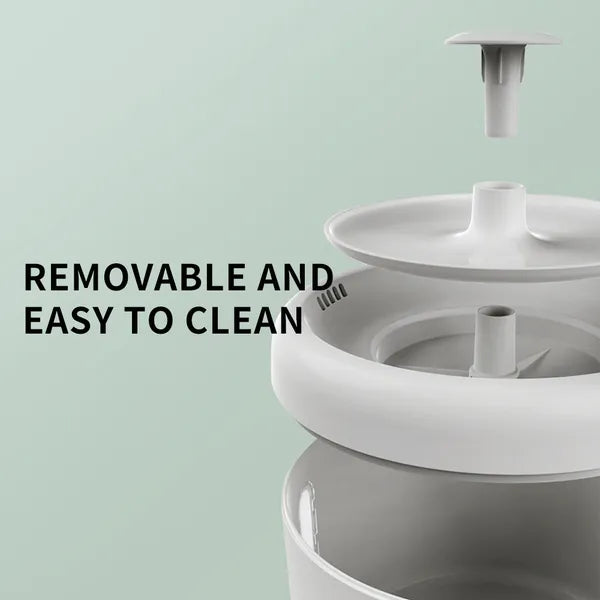 Quiet automatic pet water fountain for cats and dogs, image 4