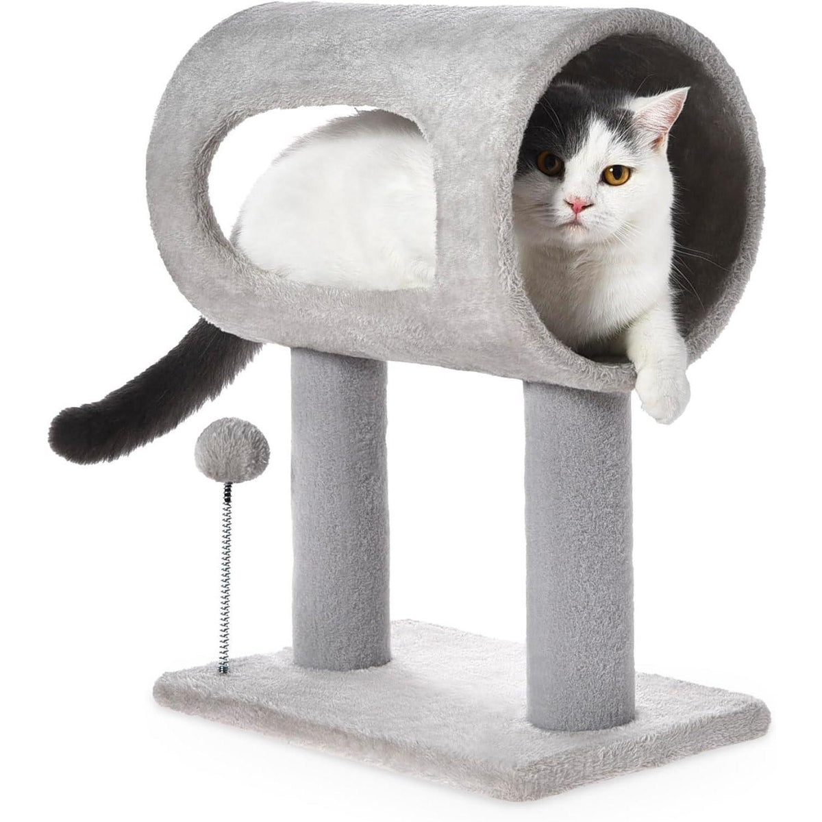 Cat Tree with Tunnel Bed & Scratching Posts