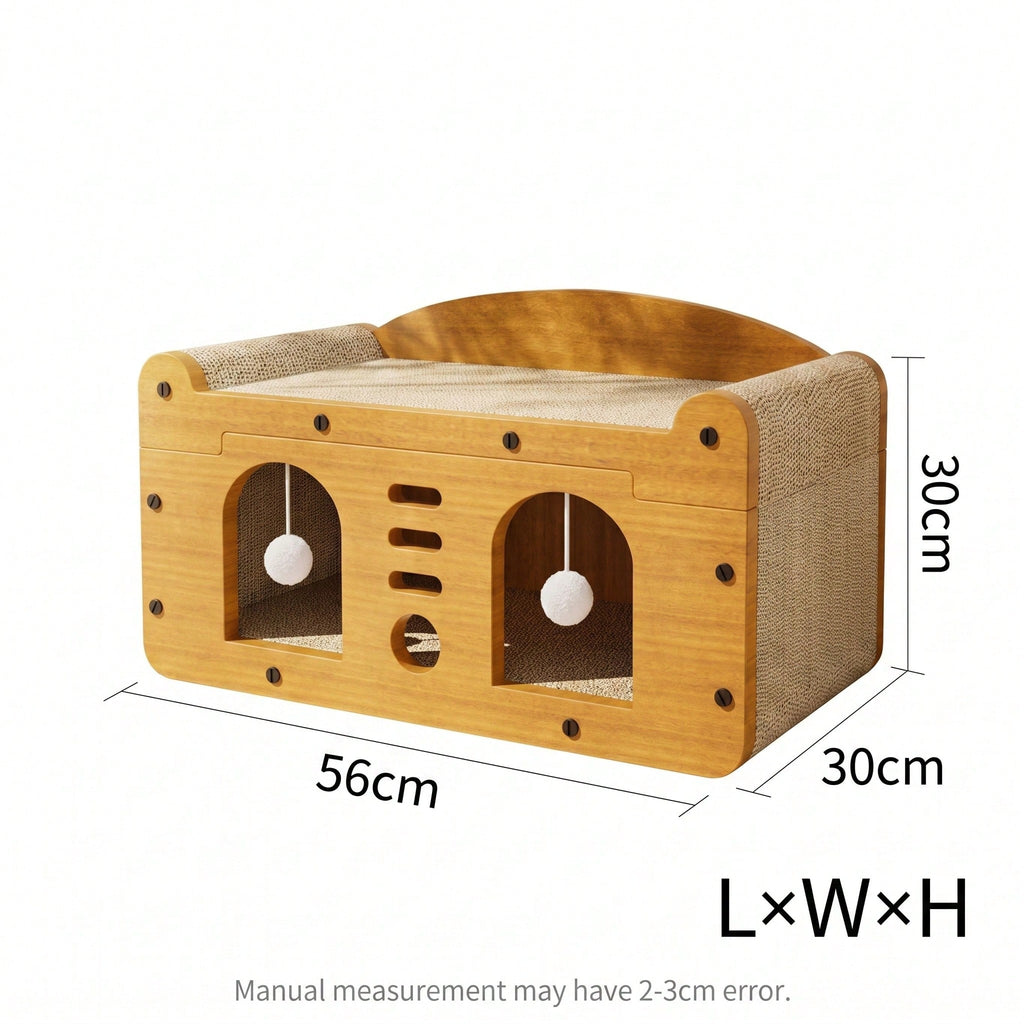 2-tier cat scratcher house, image 9