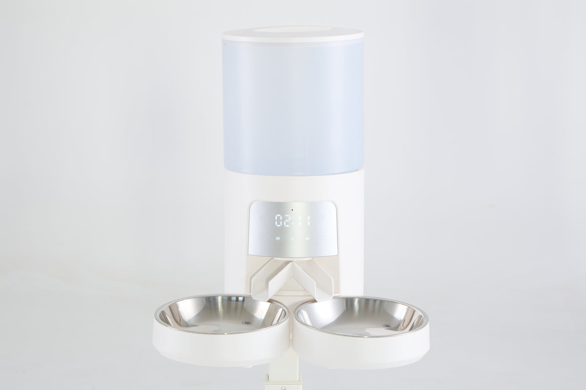 Smart Automatic Pet Feeder, 6 L with Stainless Steel Bowls - view 4