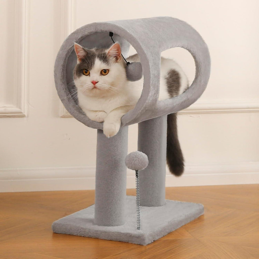 Cat Tree with Tunnel Bed & Scratching Posts - view 2