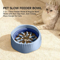 2-in-1 Cat Slow Feeder Bowl (Fast & Slow Modes) - view 8