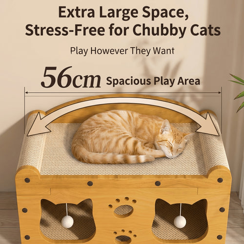 2-tier cat scratcher house, image 2