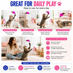 Wearable Feather Collar Cat Toy, 2-Piece Set - view 3