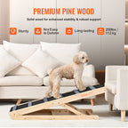 Adjustable Wooden Dog Ramp for Bed & Couch - view 3