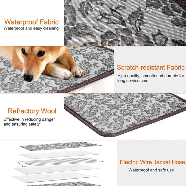 Pet Heating Pad with Adjustable Temperature - view 8