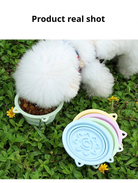 3-in-1 Collapsible Travel Slow Feeder Bowl - view 2